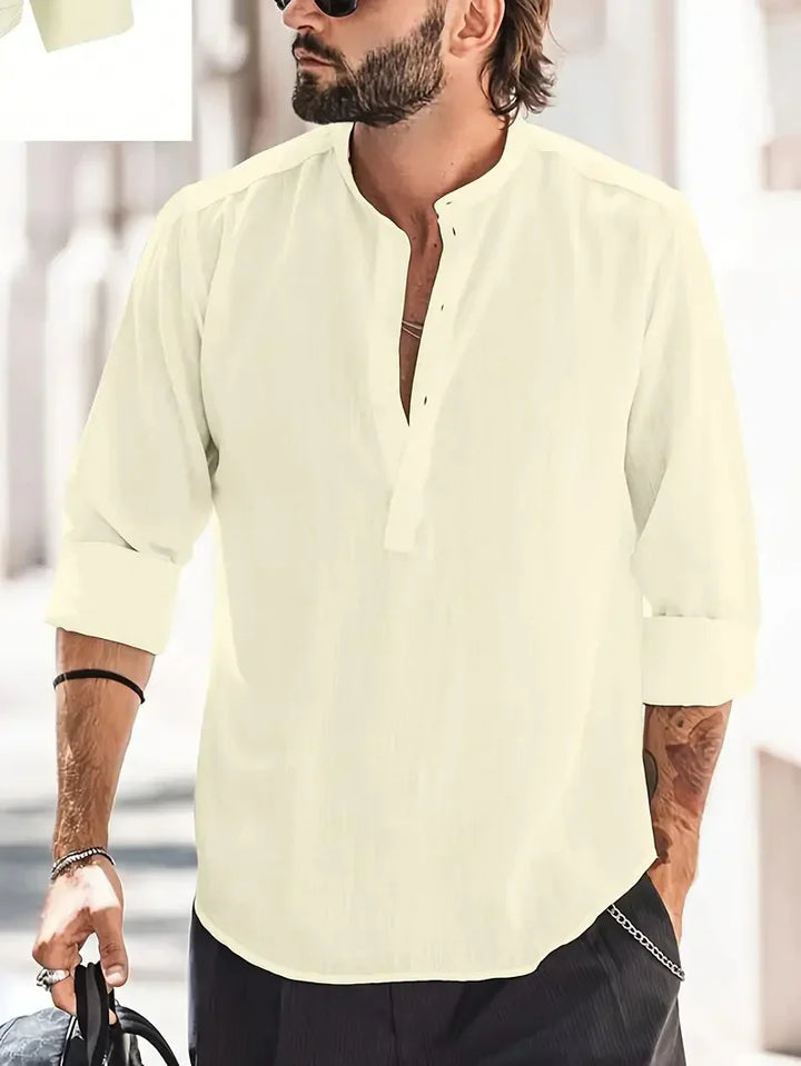 Classic Men’s Linen Shirt