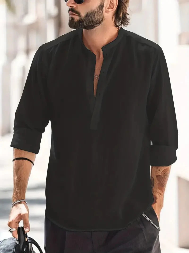 Classic Men’s Linen Shirt