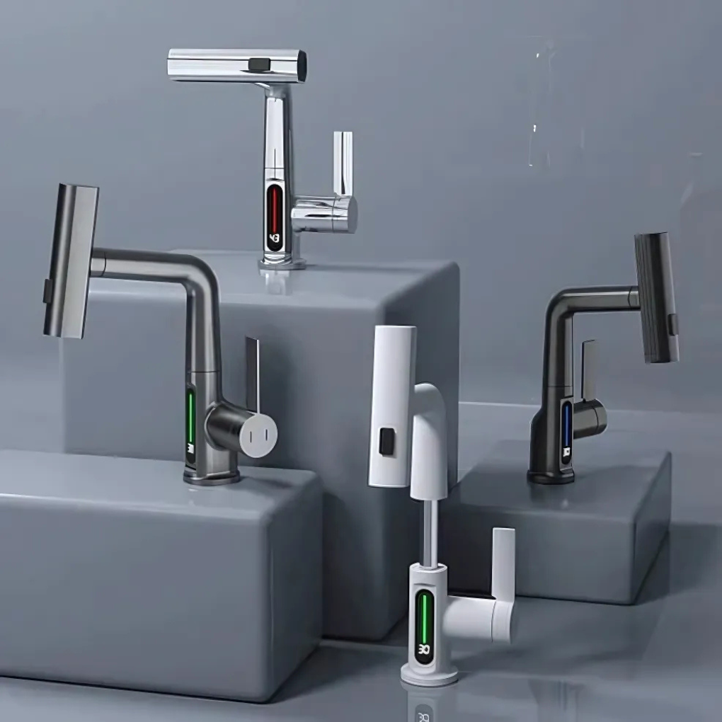 Flexible LED Faucet for Kitchen & Bathroom