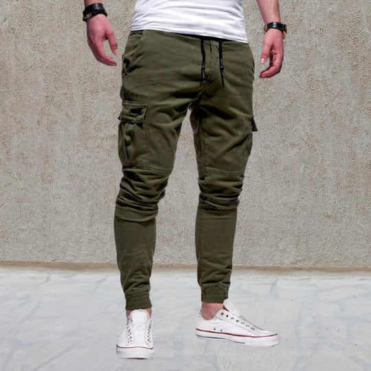 Men's comfortable Cargo Pants with Flap Pockets