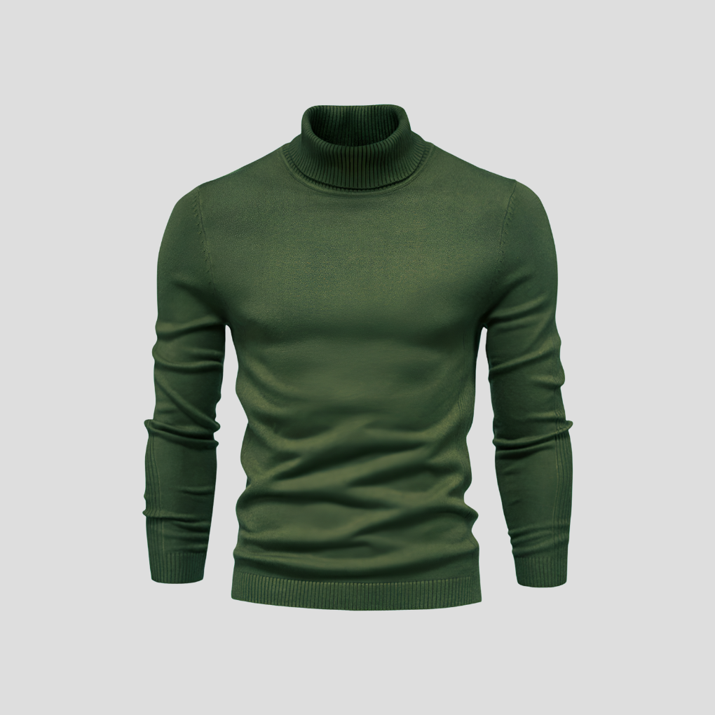 Men’s Casual Turtleneck Sweater