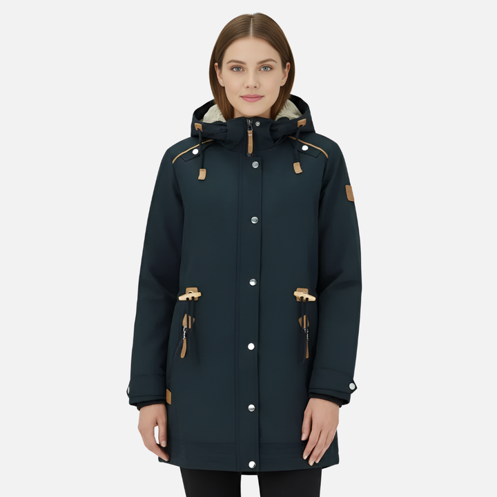Women’s Zip-Up Hooded Jacket