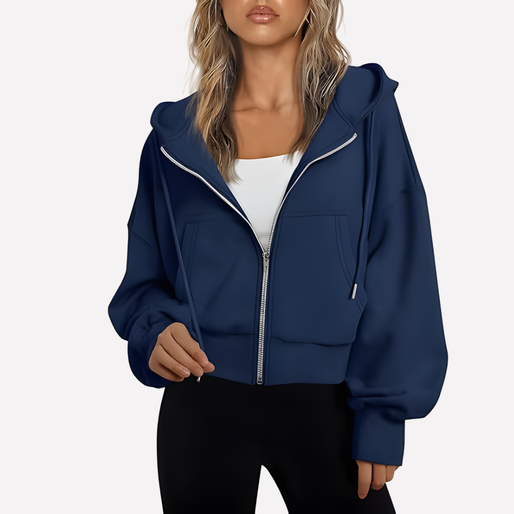Women’s Graphic Pullover Sweatshirt – Casual Everyday Style