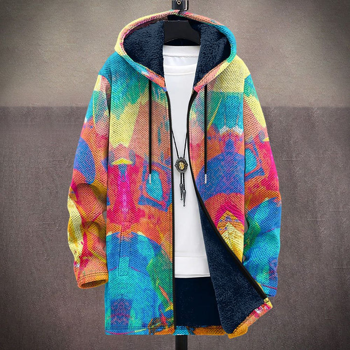 Milan – Retro Colorblock Vest for Men