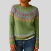Women’s Printed Wool-like Sweater