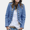Women's Double Breasted Wool-like Coat