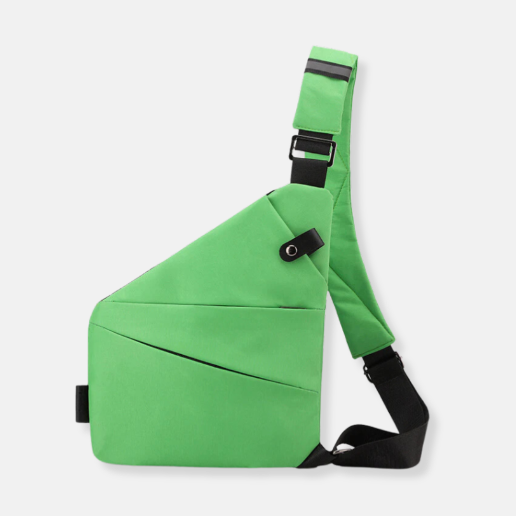 Minimalist Anti-Theft Crossbody – Organized and Safe Storage for On-the-Go Lifestyles