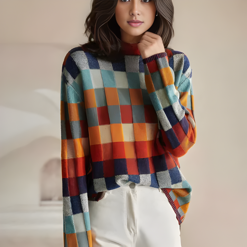 Women’s High-Neck Sweater