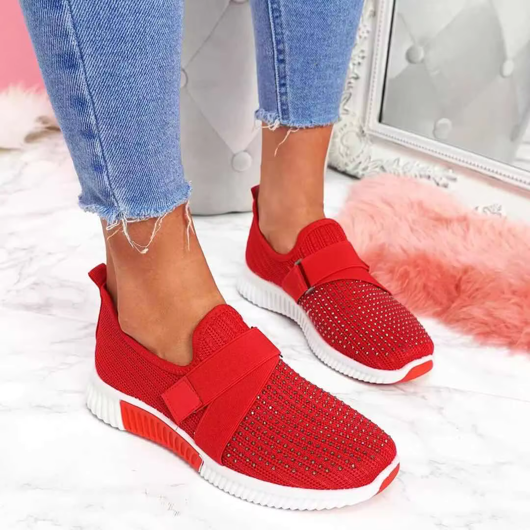 Breathable comfortable Slip-On Sneakers for Women