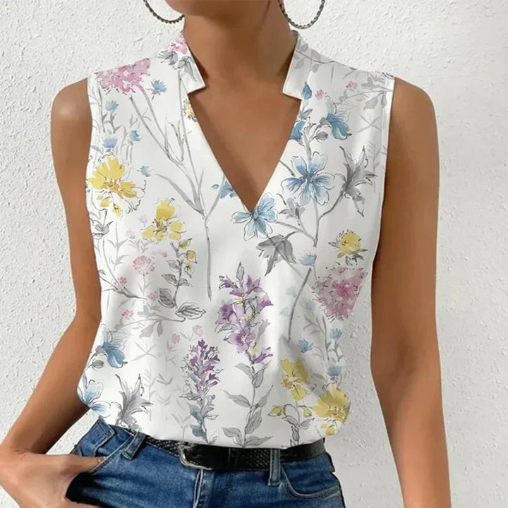 Chic Sleeveless Women's Top