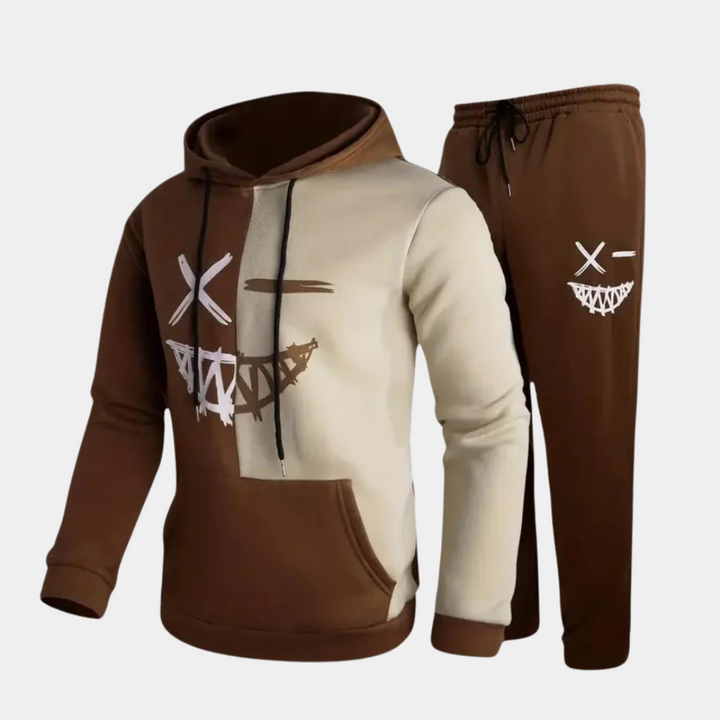 Trendy Two-Piece Men's Set