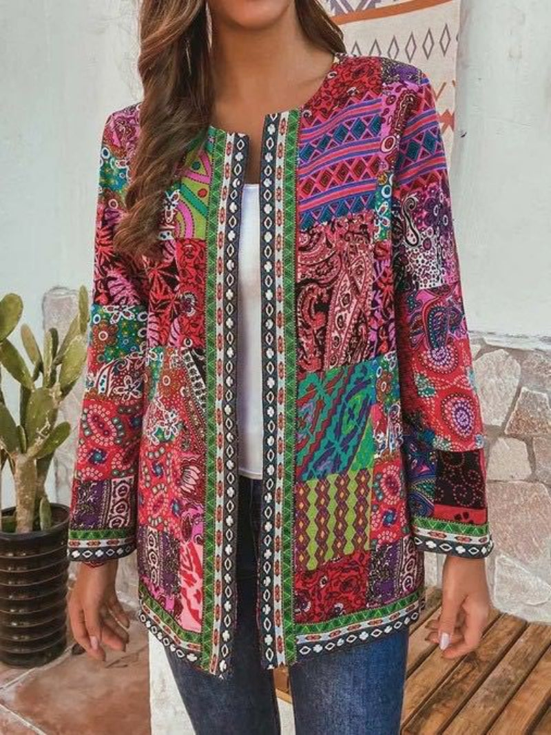 Retro-Inspired Knitted Cardigan – Timeless Elegance for Women