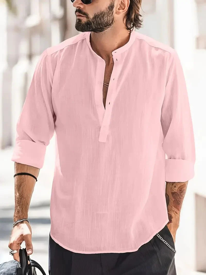 Classic Men’s Linen Shirt