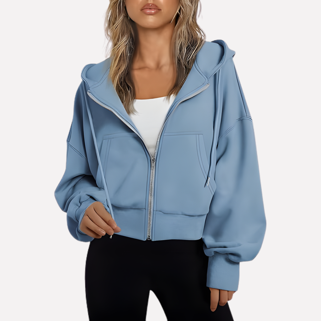 Women’s Graphic Pullover Sweatshirt – Casual Everyday Style