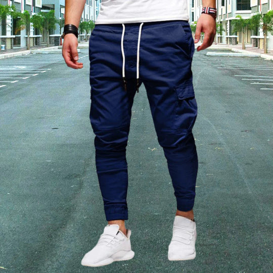 Men's comfortable Cargo Pants with Flap Pockets