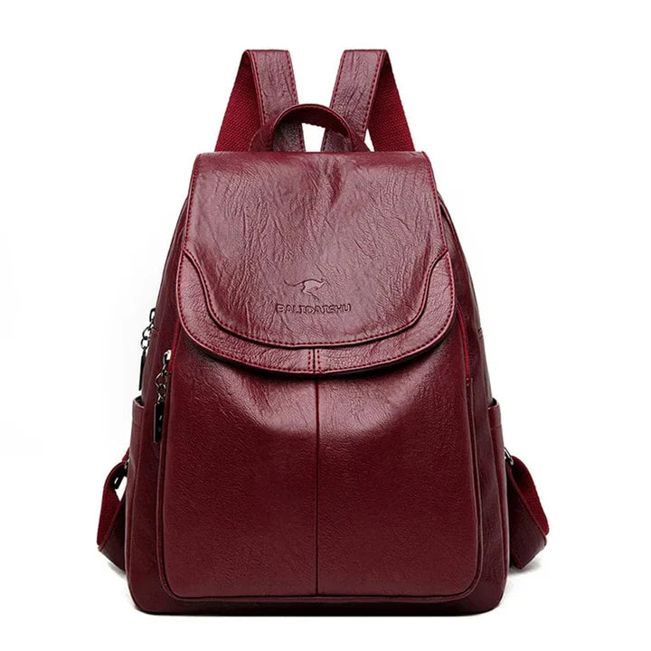 Durable Leather Backpack for Women with Timeless Style