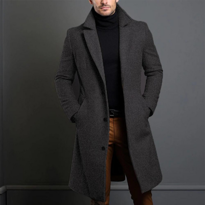 Men's Wool-like Coat – Timeless Style for Chilly Days