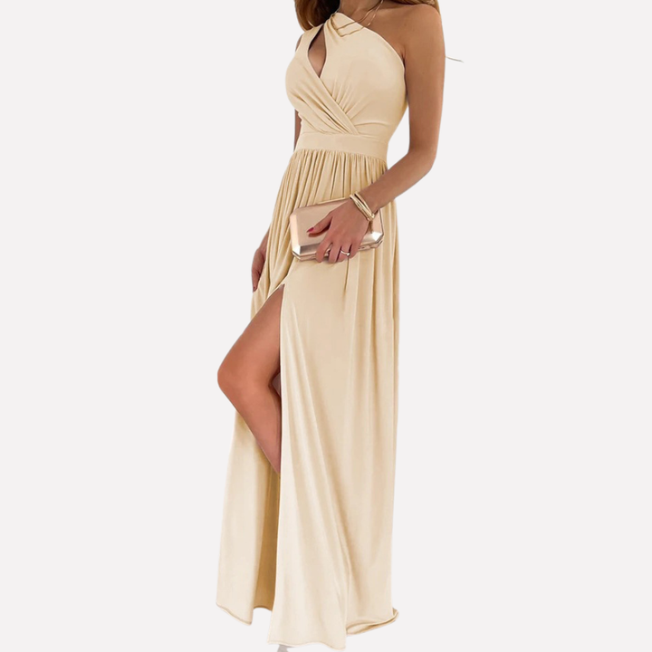 Women’s Versatile Halter Neck Dress