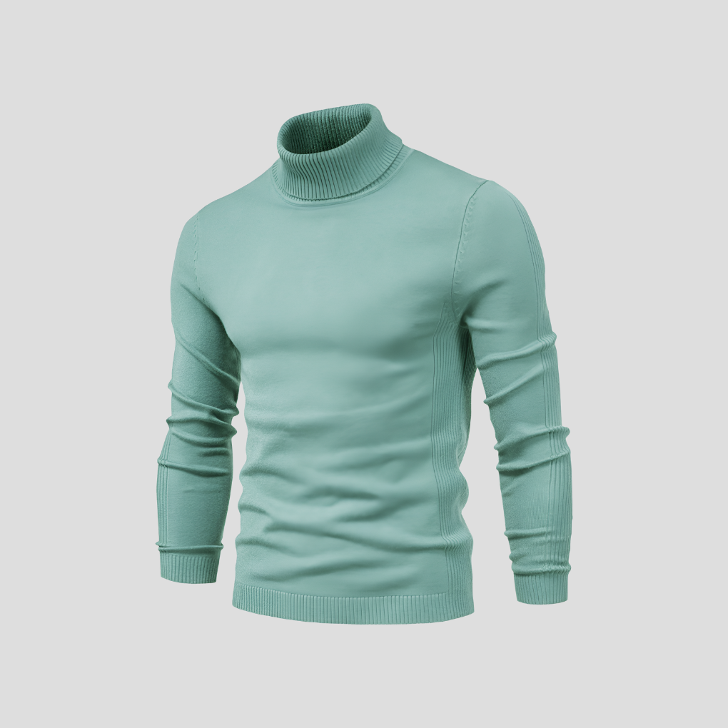 Men’s Casual Turtleneck Sweater