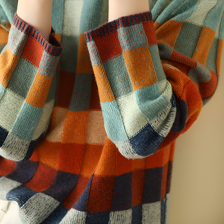 Luxurious High Neck fine Wool-like Sweater