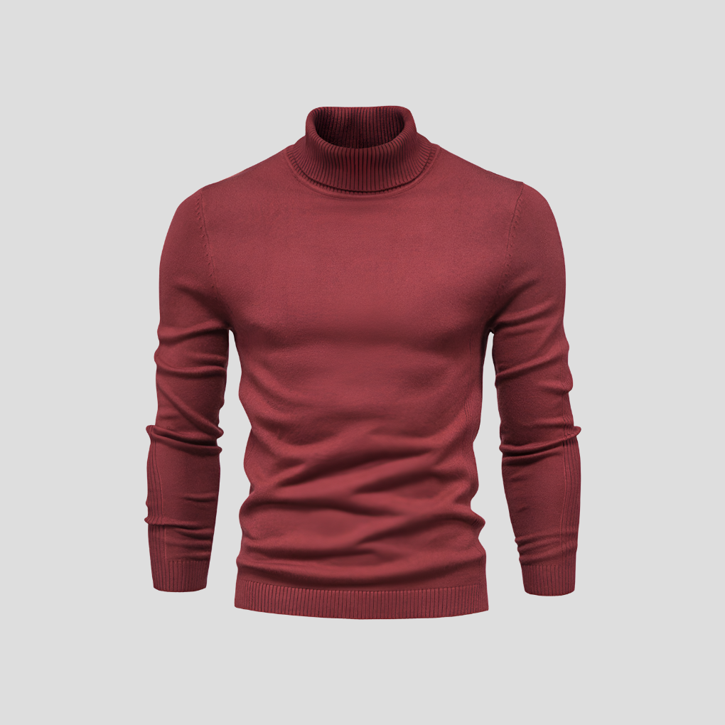 Men’s Casual Turtleneck Sweater