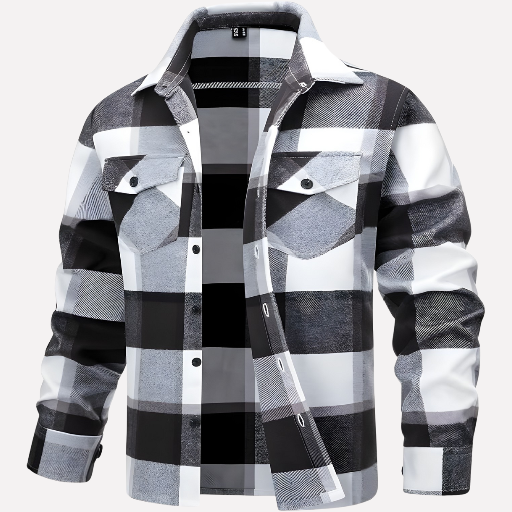 Men’s Plaid Flannel Shirt