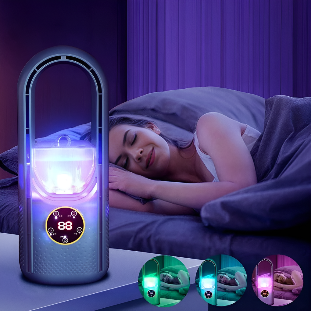 Portable Bladeless Tower Fan
