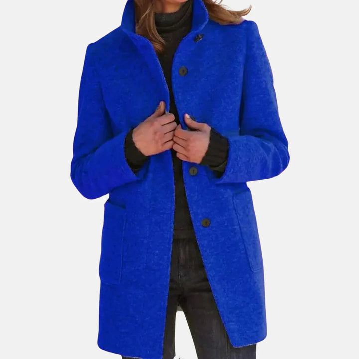 Vintage Tweed Coat with Sophisticated Charm