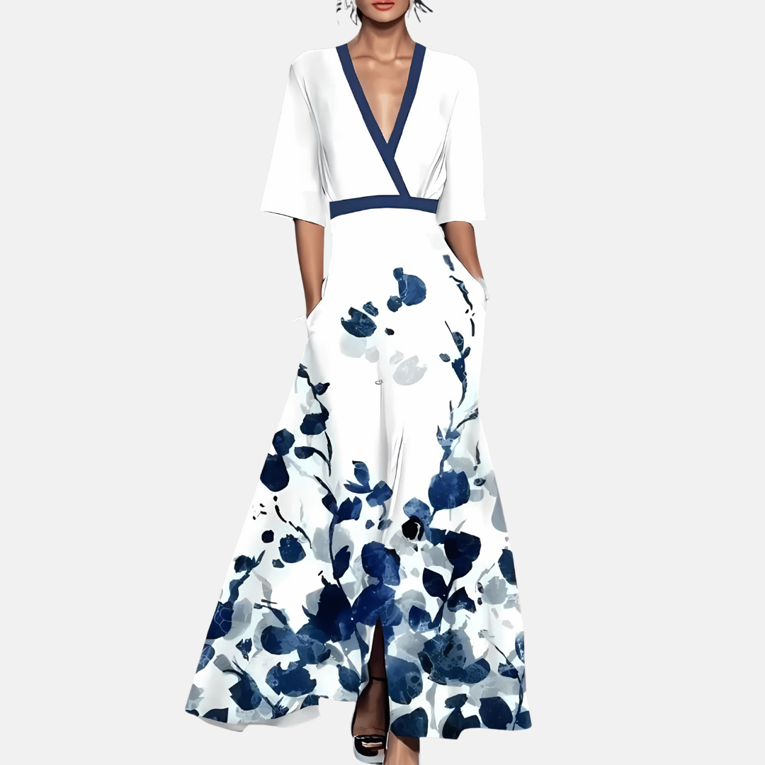 Women’s Floral Print Maxi Dress