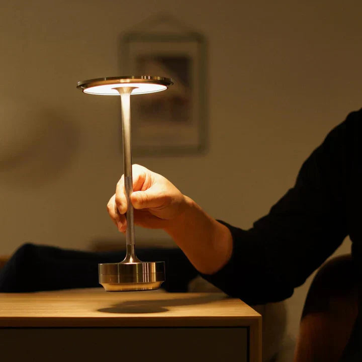 LuminLight Wireless Rechargeable LED Table Lamp