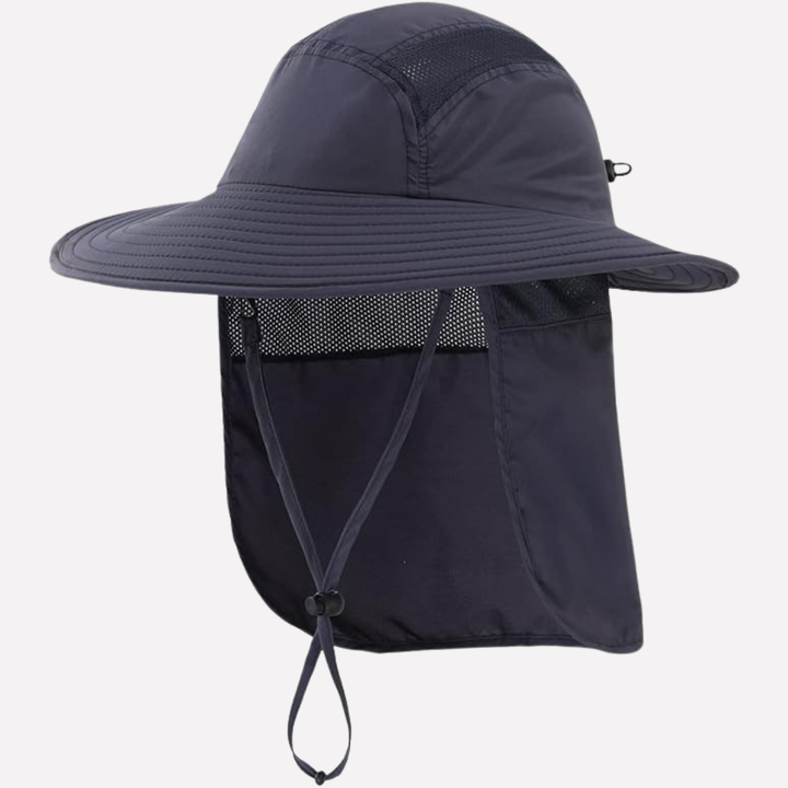 Fishing Hat with Neck Flap for Outdoor Protection