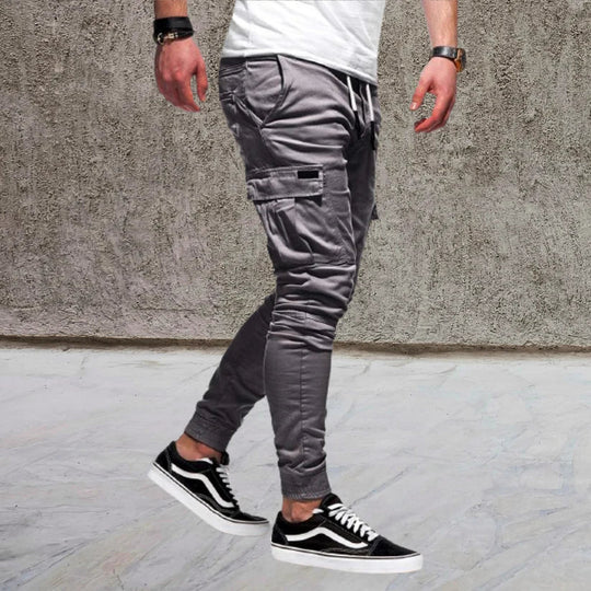 Men's comfortable Cargo Pants with Flap Pockets