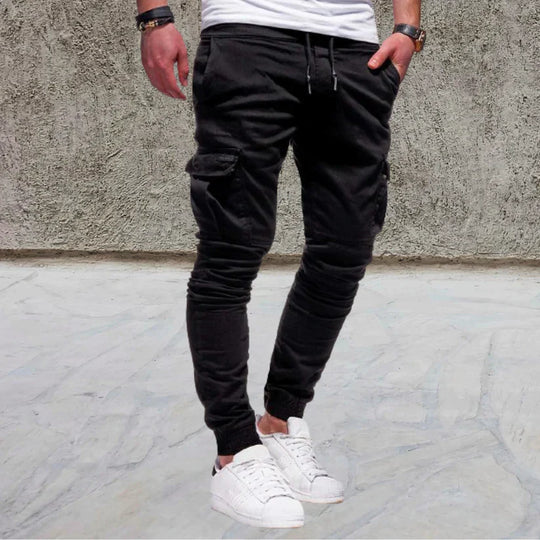 Men's comfortable Cargo Pants with Flap Pockets