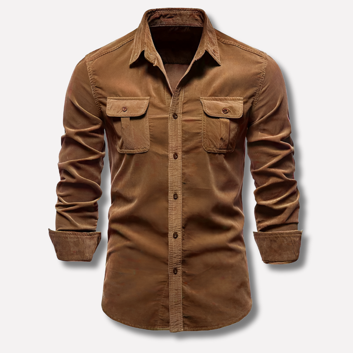 Classic Corduroy Shirt for Men