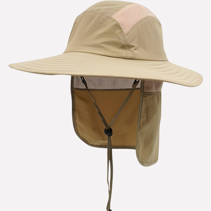 Fishing Hat with Neck Flap for Outdoor Protection