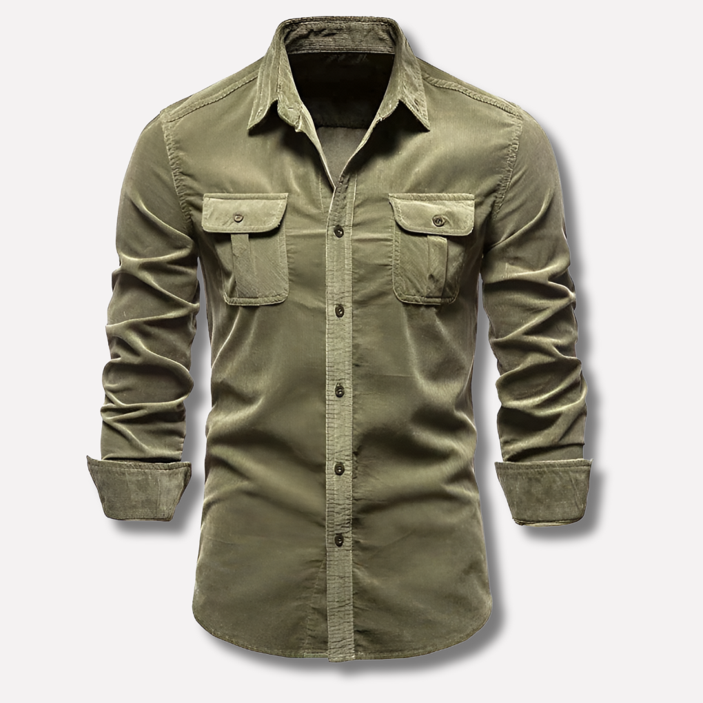 Classic Corduroy Shirt for Men
