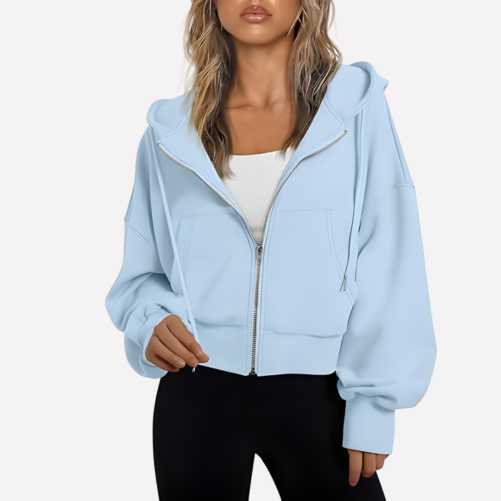 Women’s Graphic Pullover Sweatshirt – Casual Everyday Style