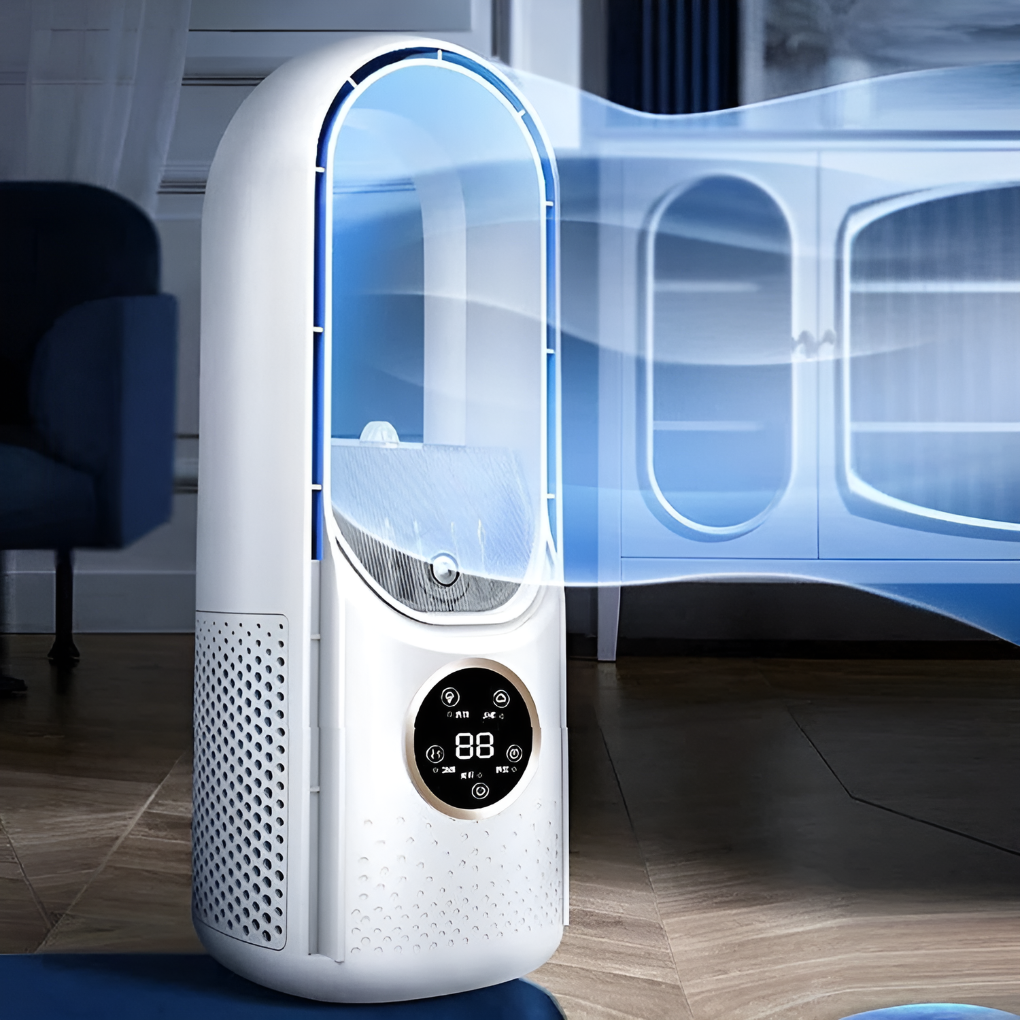 Portable Bladeless Tower Fan
