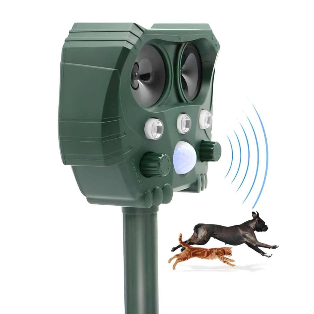 Ultrasonic Cat, Dog, Fox and Rat Repellent