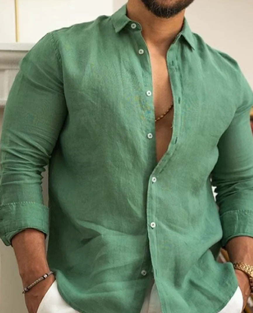 Men's Linen Shirt – Timeless Comfort for Warm-Weather Days