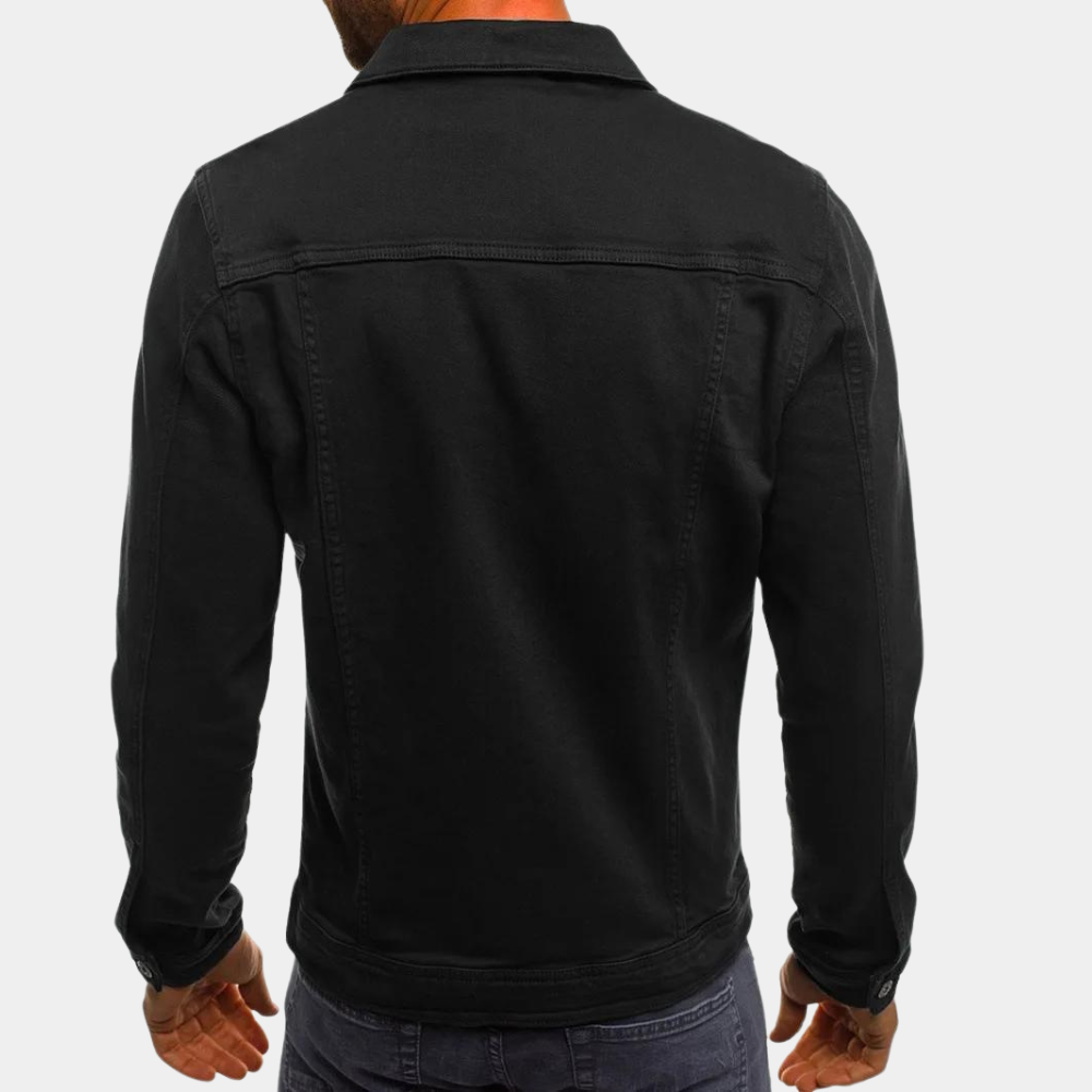 comfortable Denim Jacket for Men Timeless Style Meets Everyday Comfort