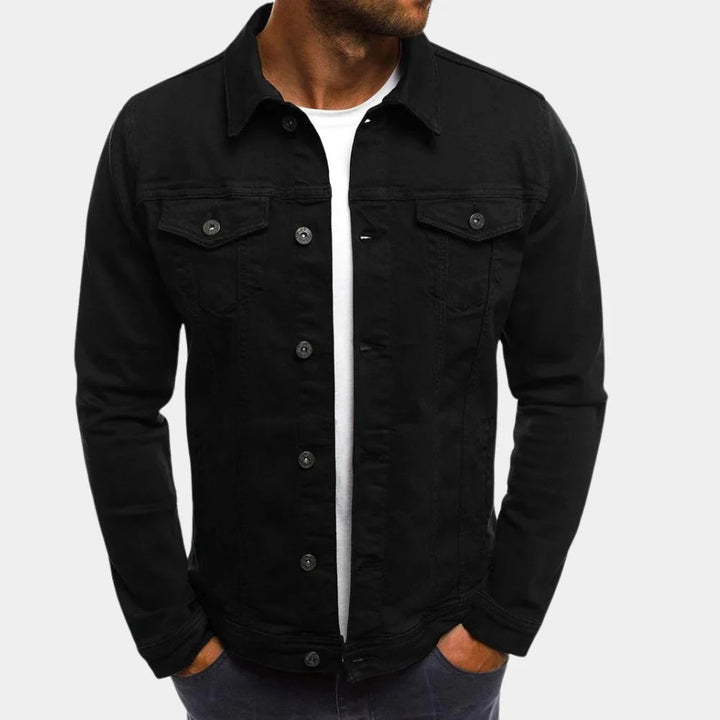 comfortable Denim Jacket for Men Timeless Style Meets Everyday Comfort