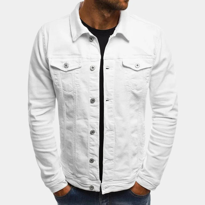comfortable Denim Jacket for Men Timeless Style Meets Everyday Comfort