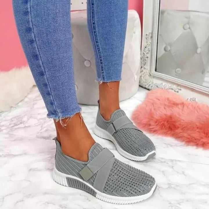 Breathable comfortable Slip-On Sneakers for Women