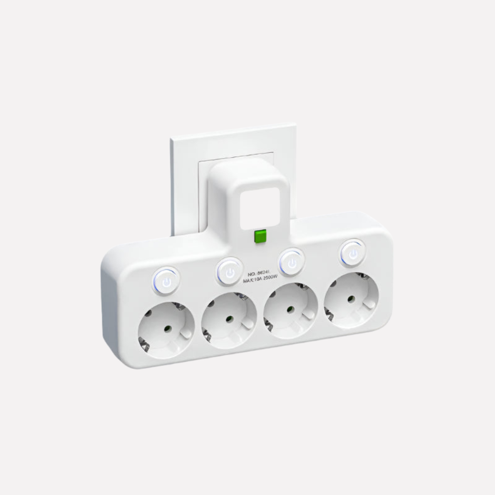 Power Strip with USB & Type‑C Ports