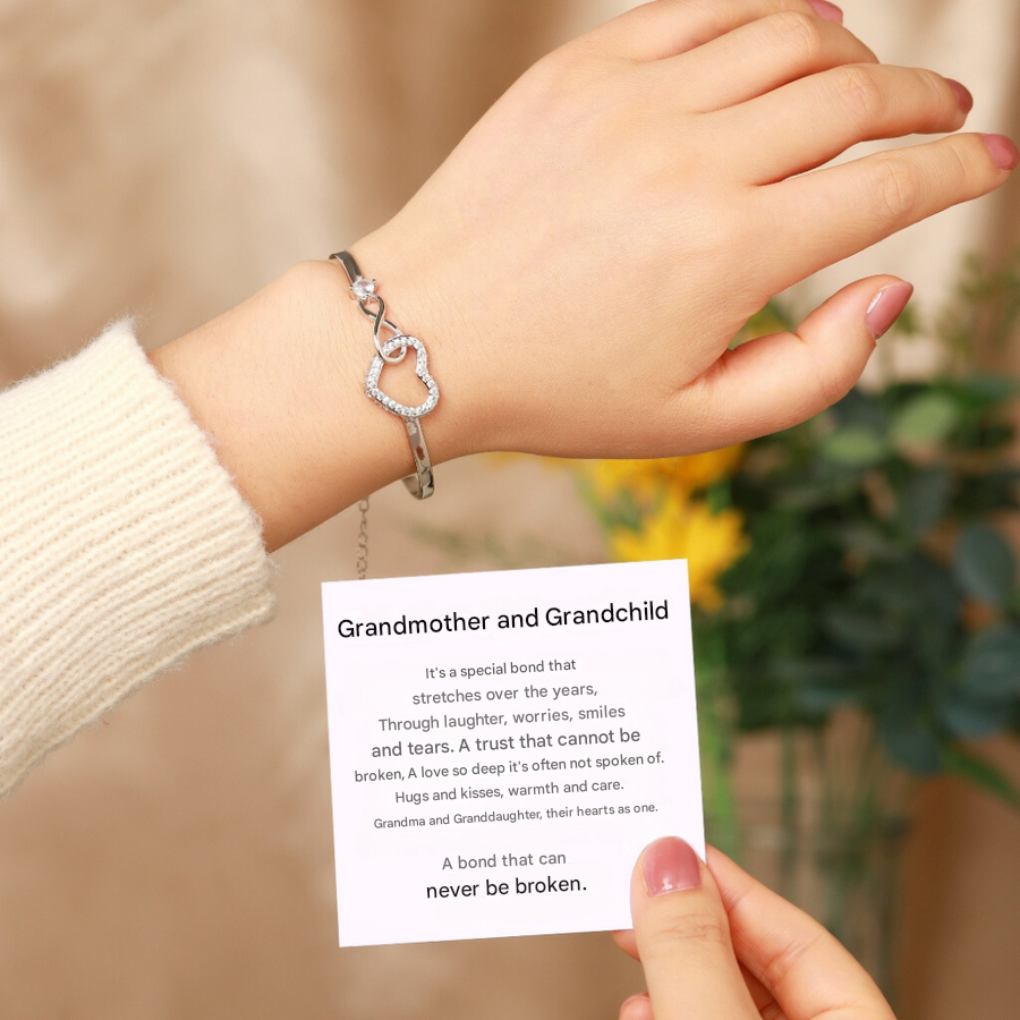 Women’s Infinity Heart Bracelet