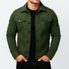 Men’s comfortable Solid Denim Jacket