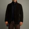 Men’s Retro comfortable Solid Color Jacket