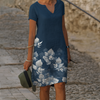 Women’s comfortable V Neck Dress