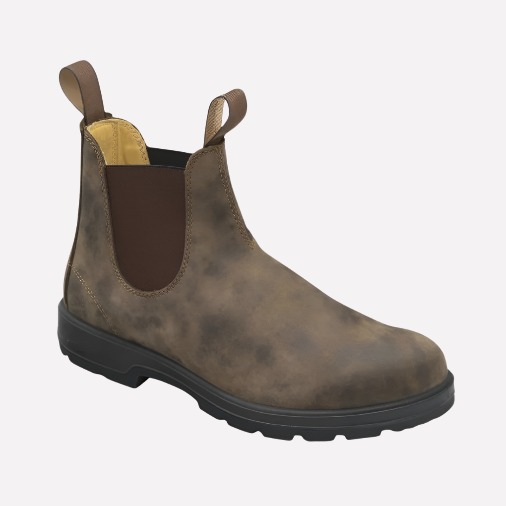 Unisex Chelsea Boots with Slip-On Entry